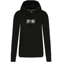 tommy hilfiger hoodie dames zwart