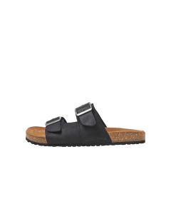 Jack & Jones Louis Leather Sandalen Zwart