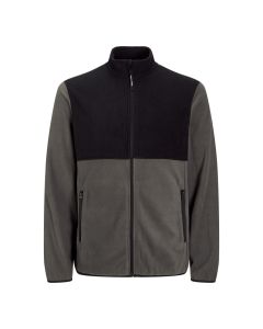 Jack & Jones Flame Fleece Jacket Zwart/Grijs