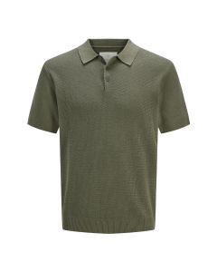 Jack & Jones Cooper Knit Polo Tea Leaf