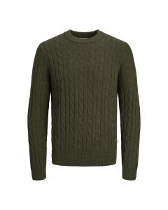 Jack & Jones Ross Knit Crew Neck Forest Night