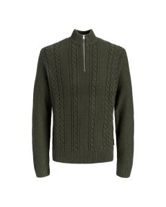 Jack & Jones James Knit Half ZIp Rosin