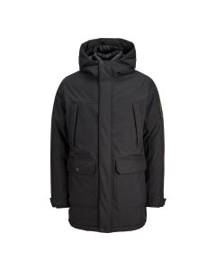 Jack & Jones Finn Softshell Parka Zwart
