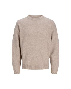 Jack & Jones Soho Ollie Knit Crew Neck Beige