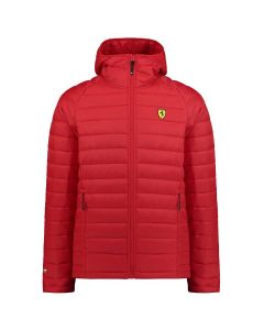 Ferrari Quilted Jacket Rood