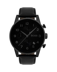 Hugo Boss Horloge Navigator Zwart 44mm