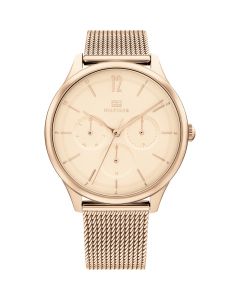 Tommy Hilfiger Horloge Layla Rosegoud 38mm