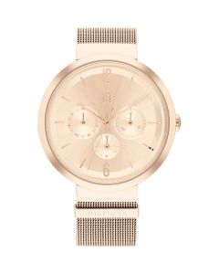 Tommy Hilfiger Horloge Lidia Rosegoud 40mm