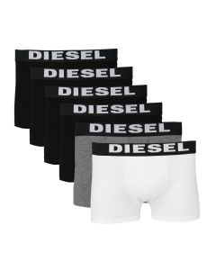 Diesel 6-pack Boxers Mix Zwart/Grijs/Wit