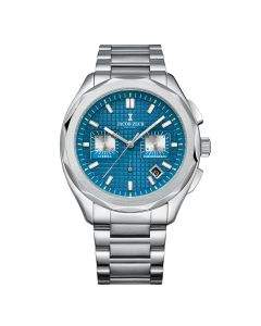 Jacob Zech Horloge Lisboa Zilver 42mm