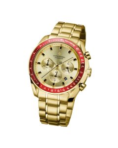 Alpha Sierra Horloge Starbuster Goud 44mm