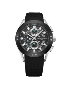 Aeromeister Horloge Mundo Zwart 43mm