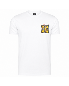 Ballin Est. 2013 Orange Backprint Shirt Wit