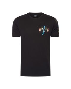 Ballin Est. 2013 Paint Backprint Shirt Zwart