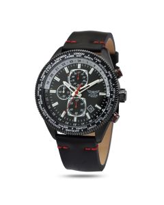 Aviator F-series Eagle heren horloge zwart 45mm