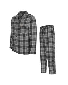 Cappuccino Italia Alba Pyjama Zwart Geruit