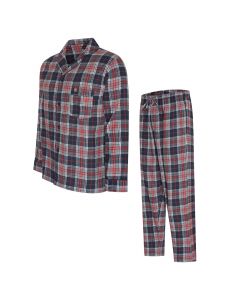 Cappuccino Italia Alba Pyjama Rood Geruit