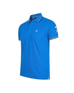 Cappuccino Italia polo applique pique heren royal