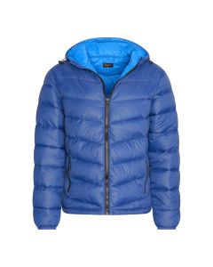 Cappuccino Italia heren hooded winter jacket blauw