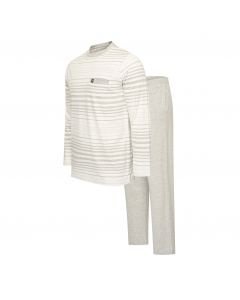 Cappuccino Italia Siena Pyjama Grijs/Wit