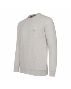 Cappuccino Italia sweater heren lichtgrijs