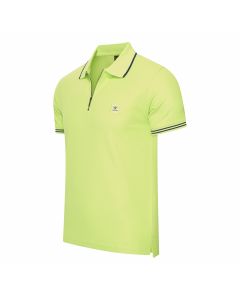 Cappuccino Italia Polo Zip Polo Torino Lime