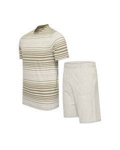 Cappuccino Italia Venezia Pyjama Grijs/Groen