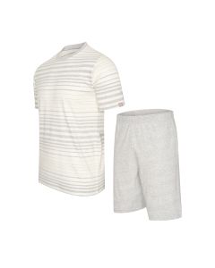Cappuccino Italia Venezia Pyjama Grijs/Wit