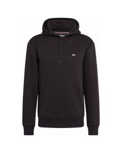 Tommy Jeans Flag Patch Hoodie Zwart
