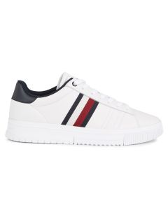 Tommy Hilfiger Supercup leather heren wit