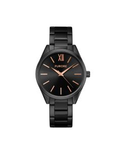 Furore Diva horloge zwart
