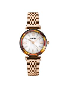 Furore Perla horloge rosegoud