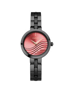 Furore Frizzante horloge zwart