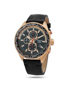 Aviator F-series Eagle heren horloge zwart 45mm