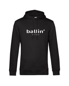 Ballin Est. 2013 basic hoodie heren zwart