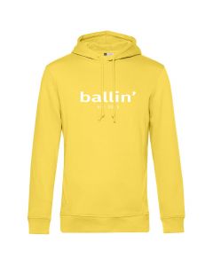 Ballin Est. 2013 basic hoodie heren soft geel