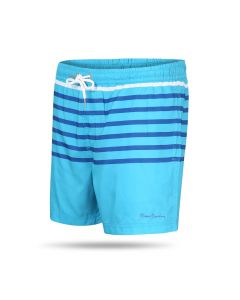 Pierre Cardin - Swim Short Stripe - Turquoise