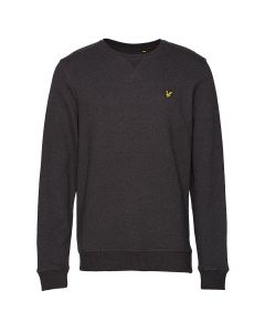 Lyle & Scott Brushed Sweater Charcoal Marl