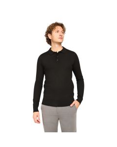 Solution Ralf Polo Knit Zwart