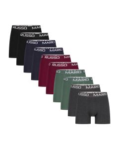 Mario Russo 10-Pack Basic Boxers All Season