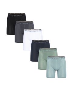 Mario Russo 6-pack long fit boxers heren mix