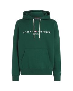 Tommy Hilfiger Logo Hoodie Omamental Green