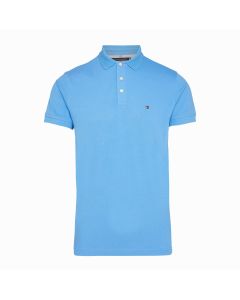Tommy Hilfiger 1985 slim fit polo heren iconic blue