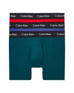 Calvin Klein 3-Pack Long Fit Boxers Contrast Colour