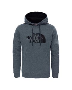 The North Face drew peak hoodie heren antraciet