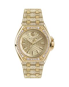 Philipp Plein Horloge Plein Extreme Goud 38mm