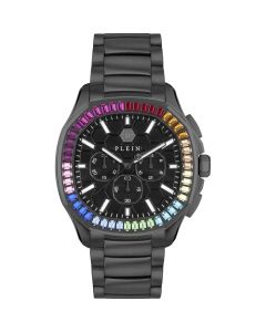 Philipp Plein horloge Spectre Skeleton heren zwart