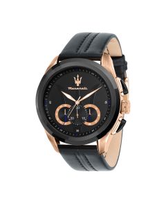 Maserati Traguardo Zwart/Rose 45mm