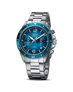 Rotorcraft horloge Air Boss Limited Edition Zilver/Blauw