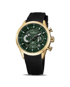Rotorcraft Horloge Cockpit Goud/Zwart 44mm